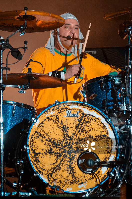 雷尼 - The Stone Roses乐队，V2012，英国埃塞克斯郡海兰兹公园，切姆斯福德，2012年8月18日图片素材