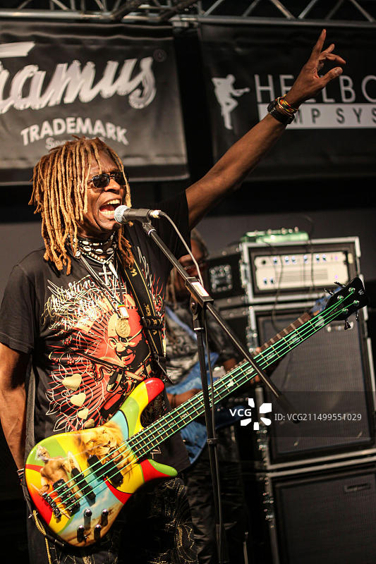 2011年法兰克福音乐展上的T. M. Stevens图片素材