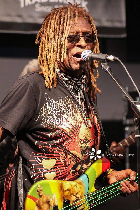 2011年法兰克福音乐展上的T. M. Stevens图片素材