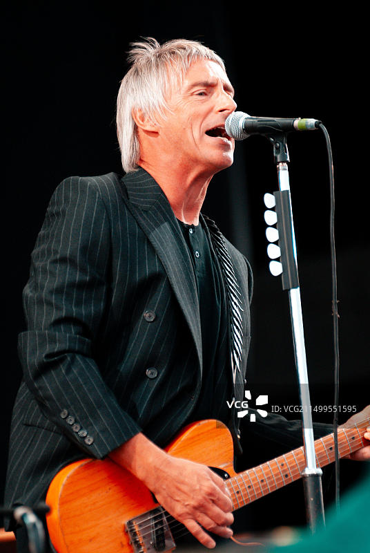 保罗·韦勒，V2010，海兰兹公园，切尔姆斯福德，埃塞克斯，英国 - 2010年8月21日图片素材