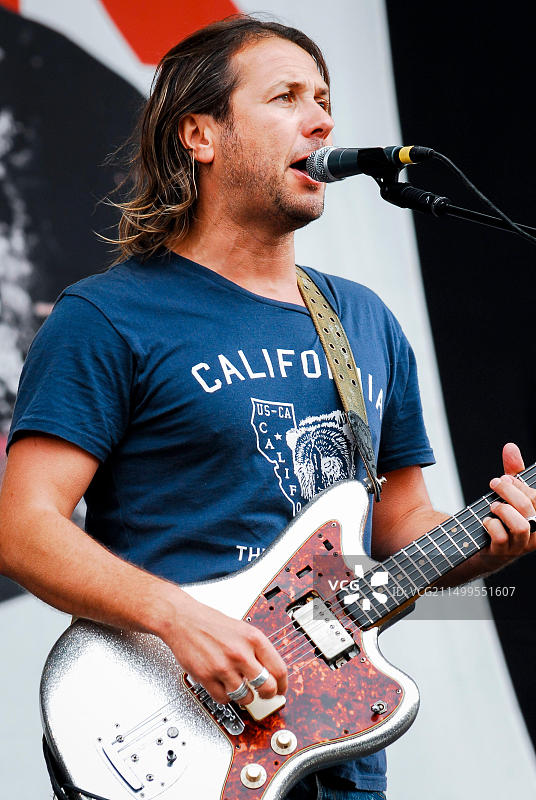 格兰特·尼古拉斯和Feeder乐队，英国切姆斯福德图片素材