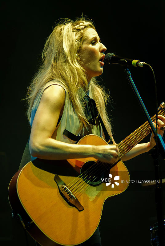 艾丽·高登，V2010，海兰兹公园，切尔姆斯福德，埃塞克斯，英国 - 2010年8月21日图片素材