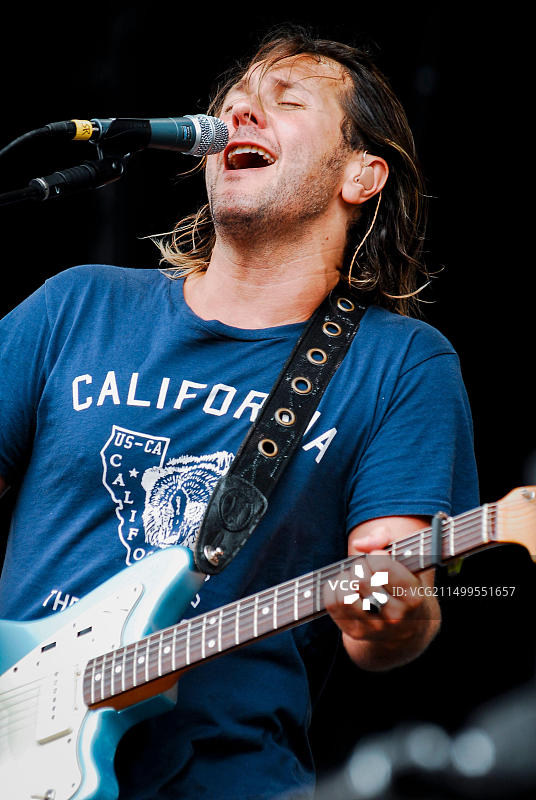 格兰特·尼古拉斯和Feeder乐队，英国切姆斯福德图片素材