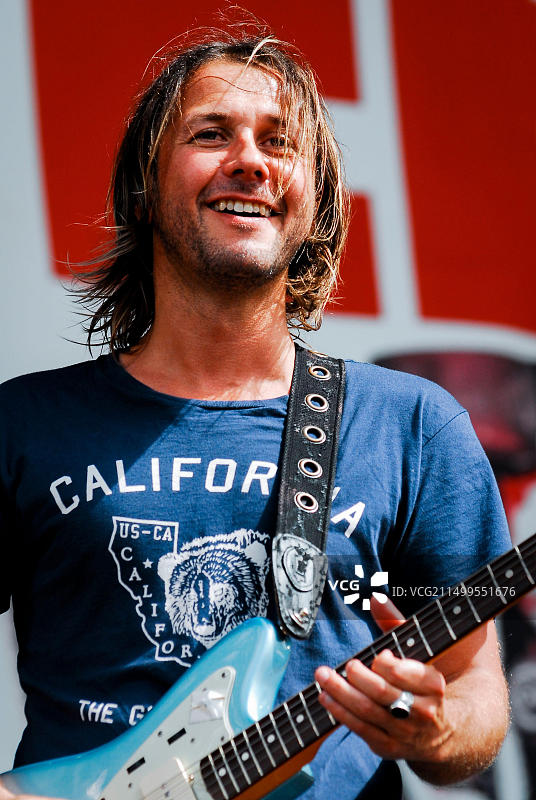 格兰特·尼古拉斯和Feeder乐队，英国切姆斯福德图片素材