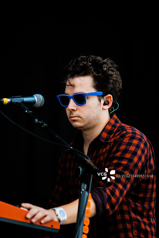 伊恩·霍尔特奎斯特-热情之坑乐队，V2010，海兰兹公园，切姆斯福德，埃塞克斯，英国-2010年8月21日图片素材