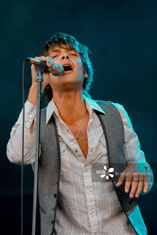 Paolo Nutini，V2009音乐节，英国切姆斯福德图片素材