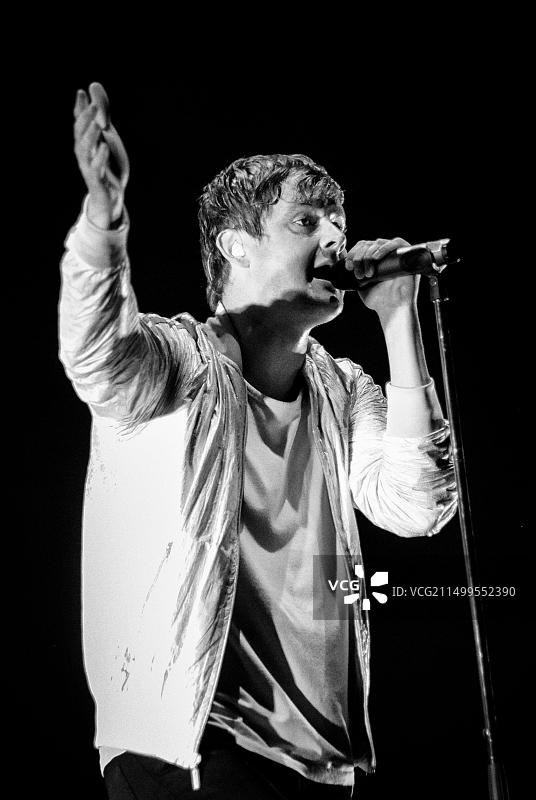 汤姆· Chaplin - Keane乐队，V2009，海兰兹公园，切姆斯福德，埃塞克斯，英国 - 2009年8月23日图片素材