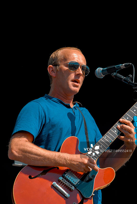 Steve Cradock - Ocean Colour Scene乐队，V2009，海兰兹公园，切姆斯福德，埃塞克斯，英国 - 2009年8月23日图片素材