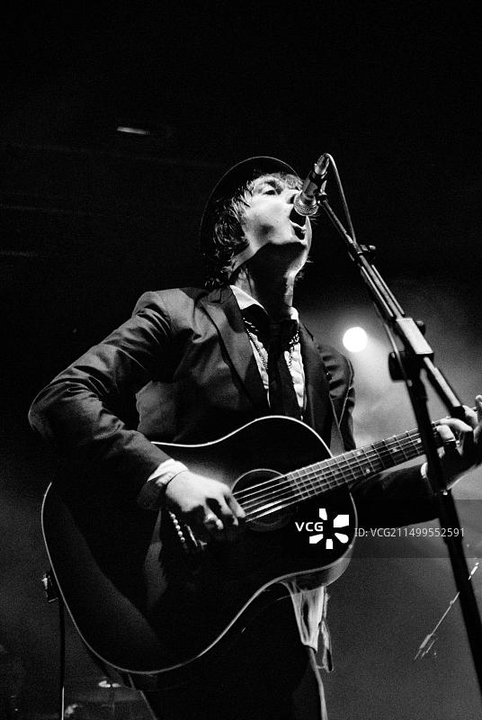 彼得·多赫蒂在英国V2009音乐节图片素材