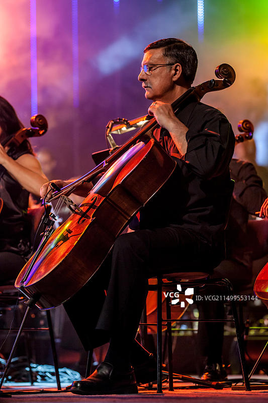 马耳他国家爱乐乐团摇滚音乐会，2012年9月15日图片素材