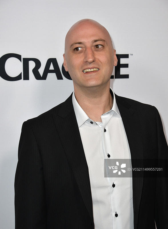 作曲家Mario Sevigny在卡尔弗城索尼影业工作室举行的Crackle剧集《The Art of More》洛杉矶首映礼上图片素材