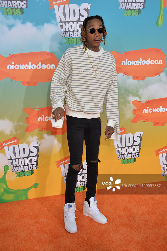 加利福尼亚州洛杉矶 - 2016儿童选择奖：Wiz Khalifa图片素材