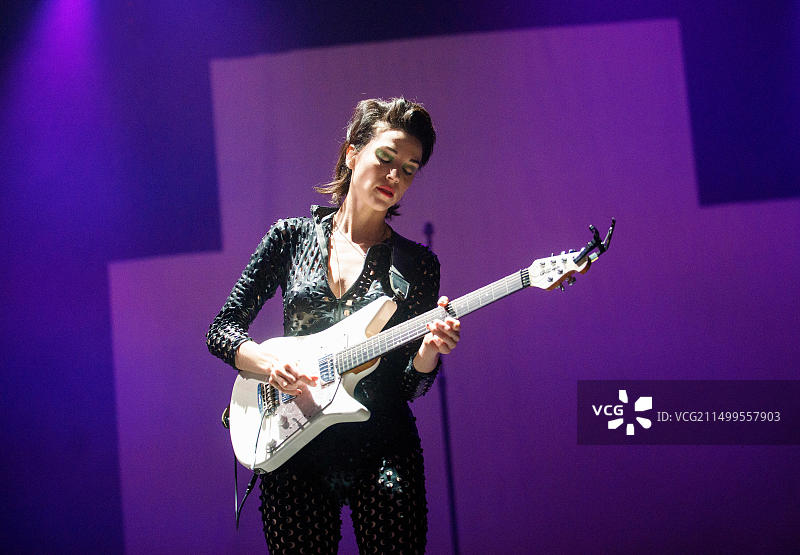 圣文森特在T In The Park音乐节第二天于图坦卡蒙国王帐篷演出图片素材