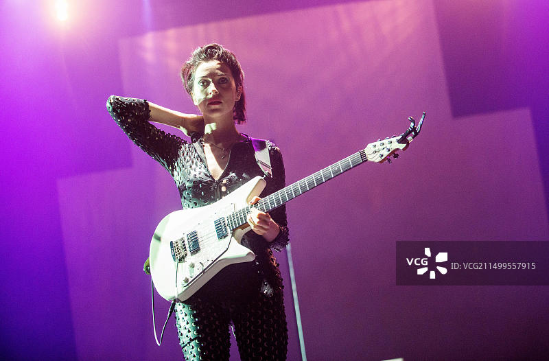 圣文森特在T In The Park音乐节第二天于图坦卡蒙国王帐篷演出图片素材