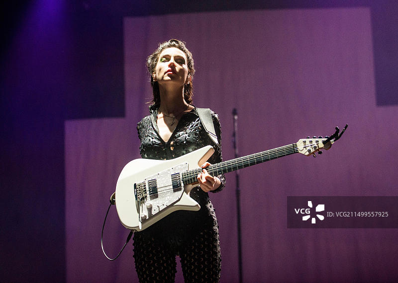 圣文森特在T In The Park音乐节第二天于图坦卡蒙国王帐篷演出图片素材