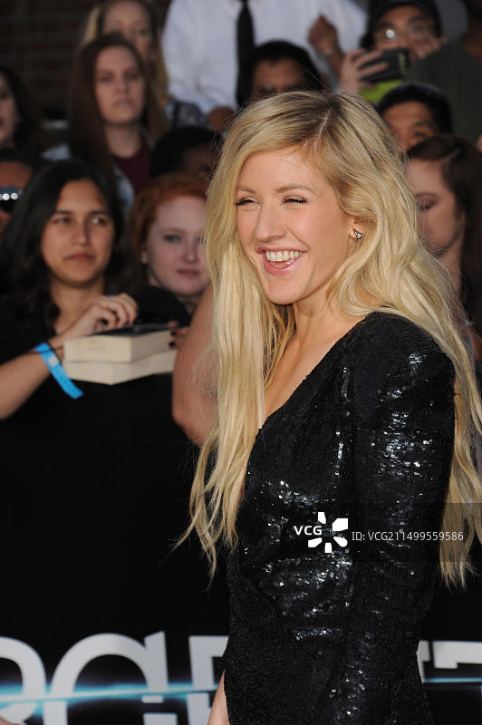 艾丽·高尔丁出席《分歧者》洛杉矶首映礼图片素材