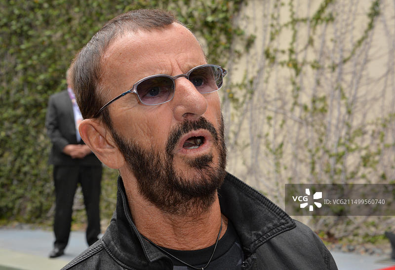 林戈·斯塔尔75岁生日庆祝活动图片素材