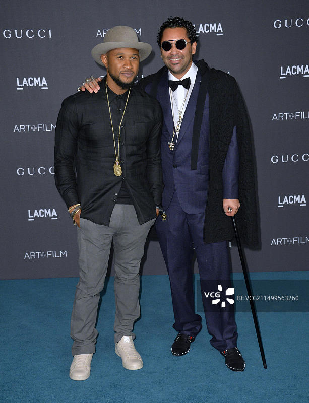 2015年LACMA艺术电影之夜：亚瑟与RETNA图片素材