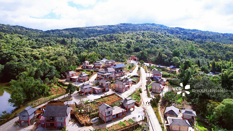 西蒙佤族自治县一隅图片素材