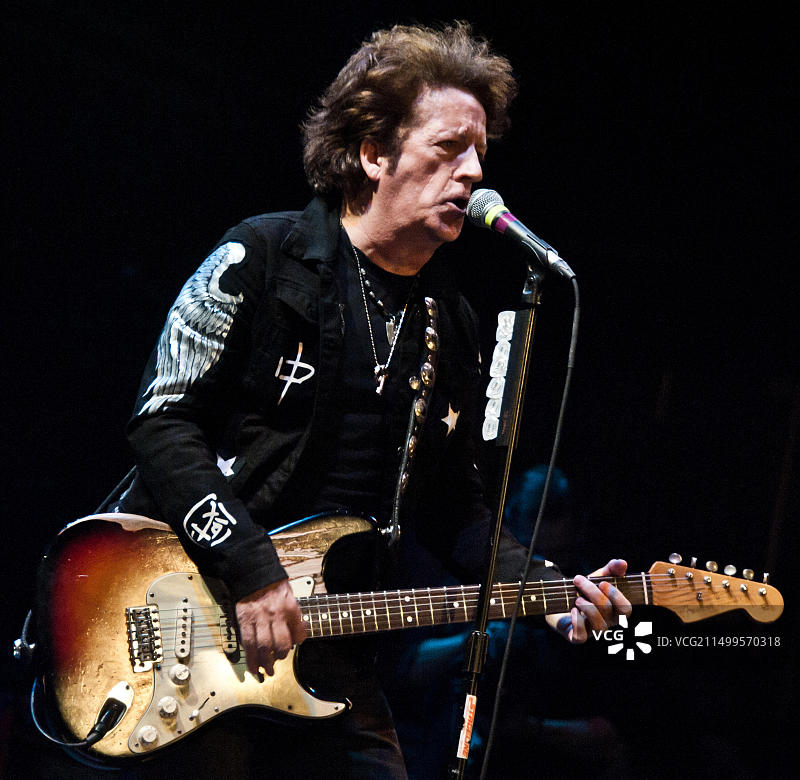 美国新泽西州阿斯伯里帕克：威利·尼尔在光明节演唱会上表演图片素材