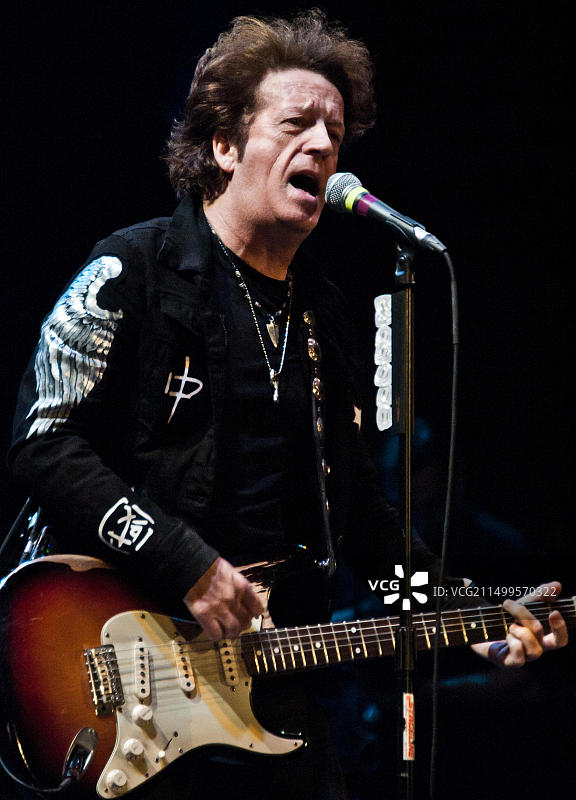 美国新泽西州阿斯伯里帕克：威利·尼尔在光明节演唱会上表演图片素材