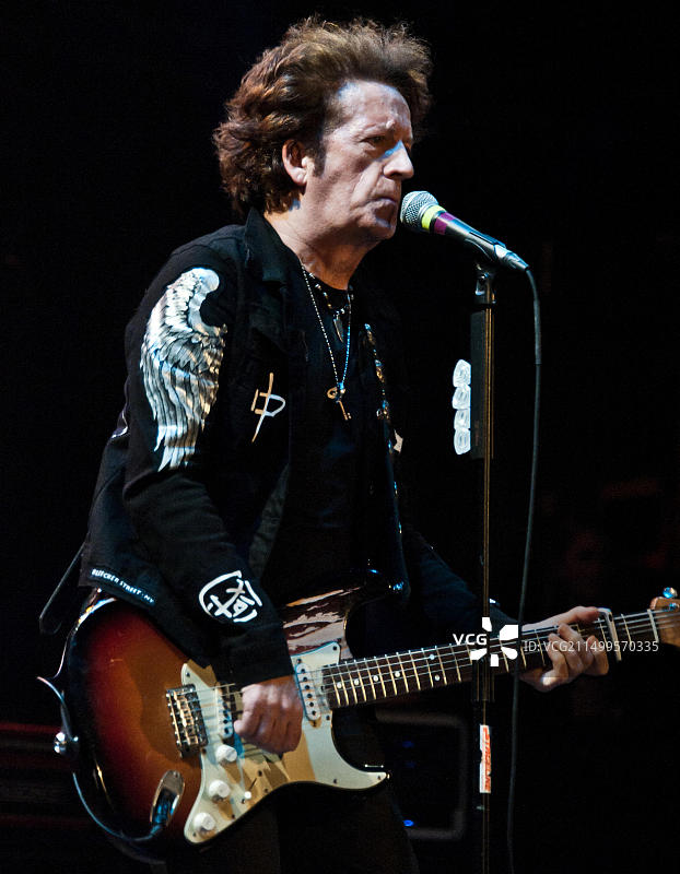 美国新泽西州阿斯伯里帕克：威利·尼尔在光明节演唱会上表演图片素材