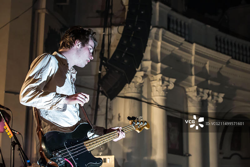 在伦敦布里克斯顿NME颁奖礼上表演的Chilli Jesson图片素材