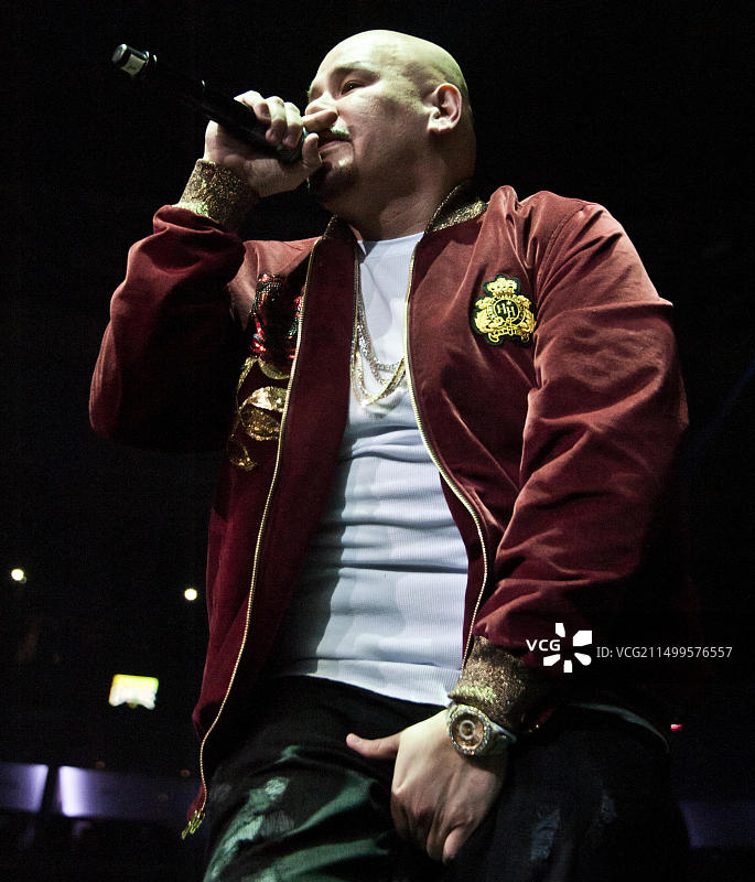美国宾夕法尼亚州费城，Fat Joe在Power 99的Powerhouse 2016演唱会上表演图片素材