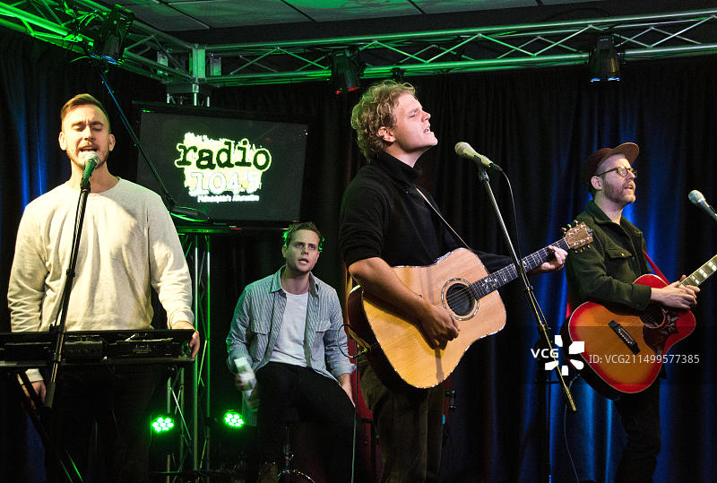 美国独立摇滚乐队Colony House演出图片素材