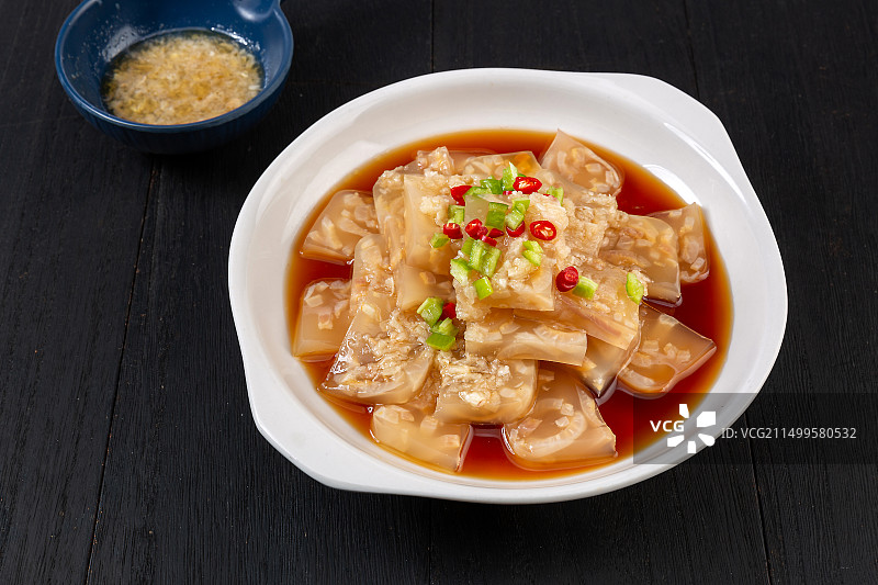 凉拌猪皮冻图片素材