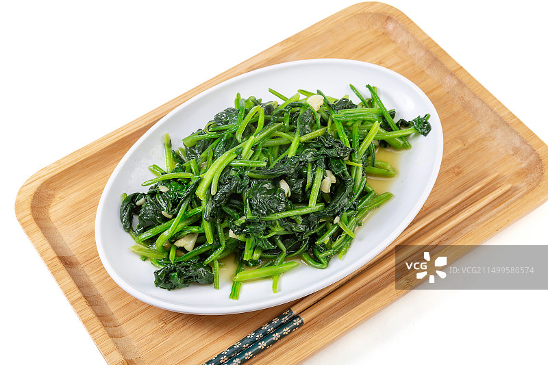 蒜蓉鸡毛菜 蒜蓉炒菠菜 拌鸡毛菜图片素材