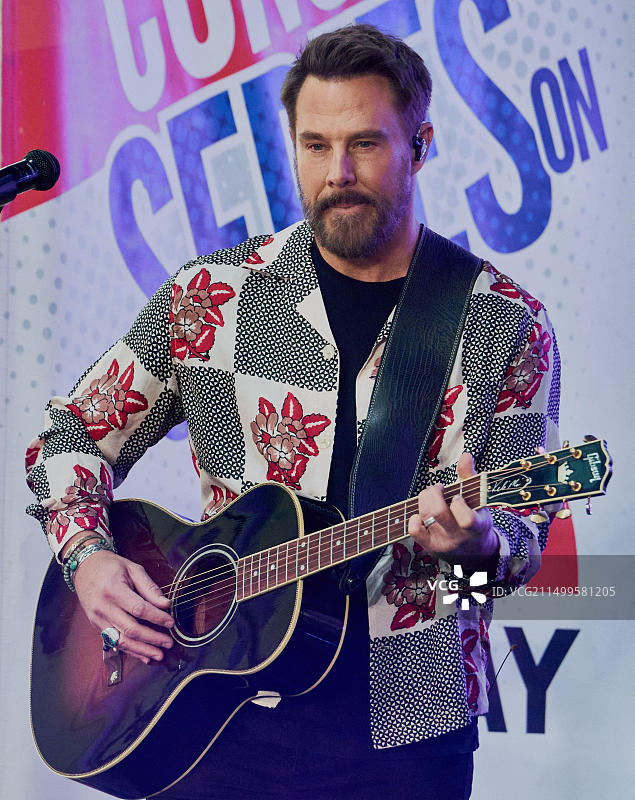 Little Big Town在NBC“今日”秀洛克菲勒广场演唱会系列上表演图片素材