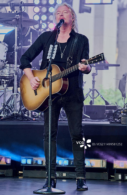 Little Big Town在NBC“今日”秀洛克菲勒广场演唱会系列上表演图片素材