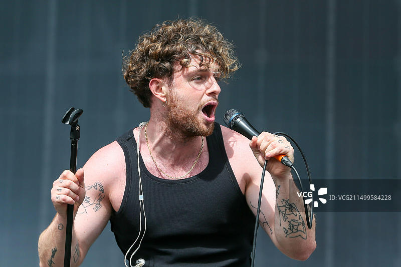 英国格拉斯哥TRNSMT音乐节现场图片素材