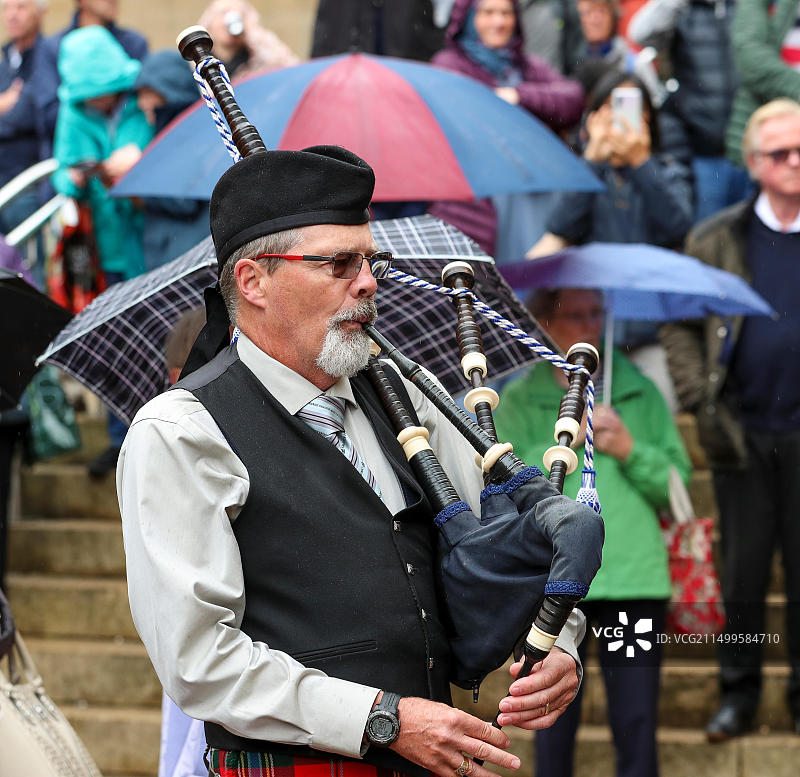 格拉斯哥国际风笛节加美风笛乐队图片素材