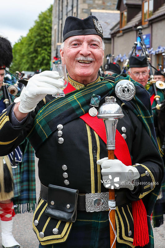 苏格兰托明图尔高地运动会图片素材