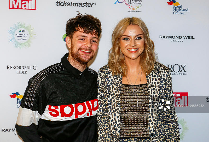 英国格拉斯哥：SSE苏格兰音乐颁奖典礼（2018年12月1日）图片素材