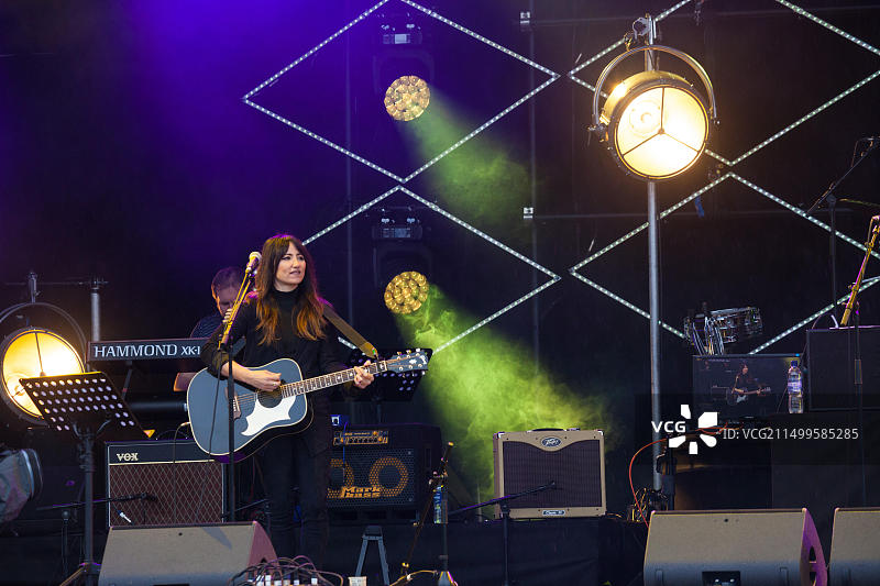 英国法夫北昆斯费里图片素材