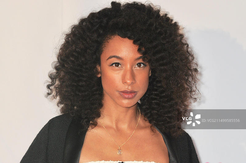 英国伦敦，科琳·贝利·蕾出席巴克莱卡水星奖颁奖典礼图片素材