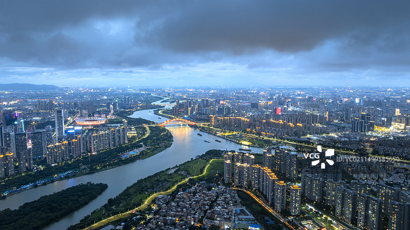 佛山市夜色图片素材
