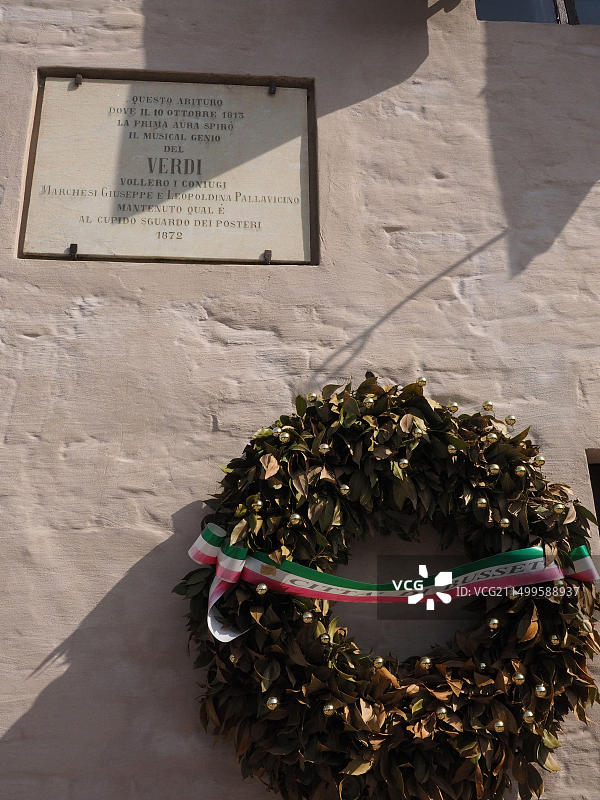 朱塞佩·威尔第故居，艾米利亚-罗马涅，意大利图片素材