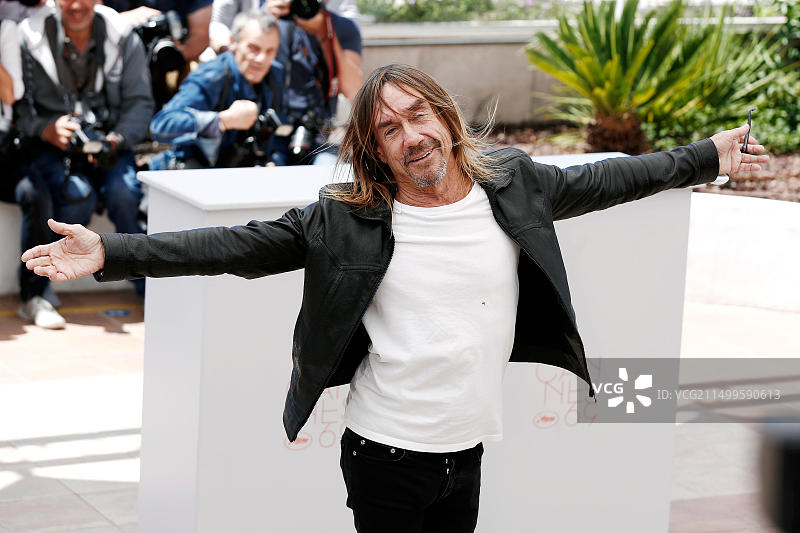 伊基·波普出席第69届戛纳电影节图片素材