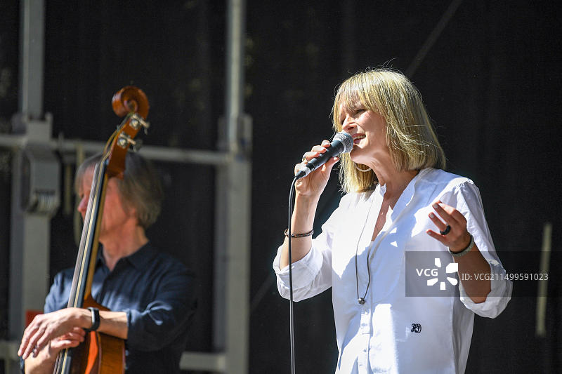 Cajsastina Åkerström诺尔雪平国庆音乐会图片素材