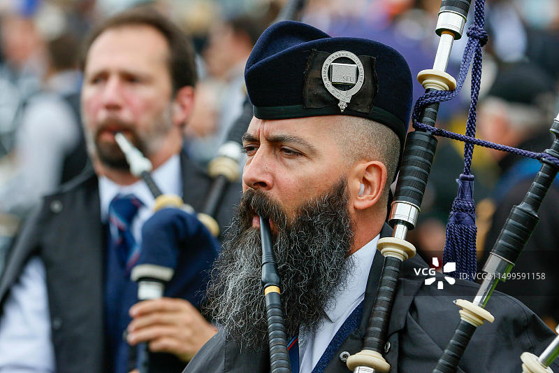 西蒙弗雷泽大学管乐队的演奏者图片素材