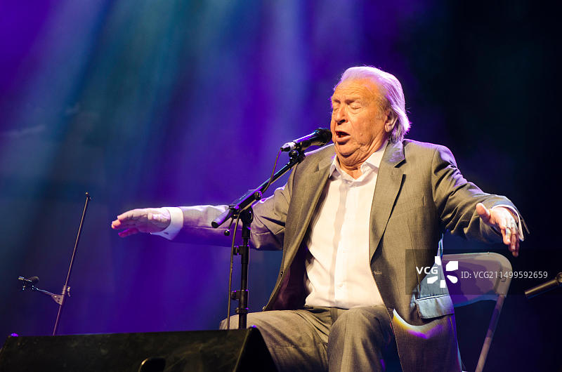 弗拉门戈歌手埃尔·莱布里哈诺米哈斯音乐会图片素材