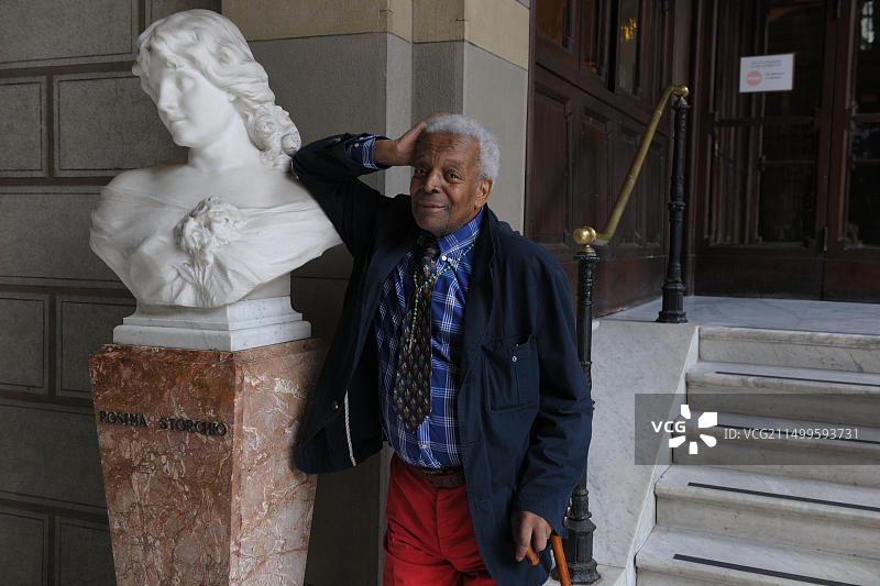 人物，男人，雕像，半身像，2013年，佛罗伦萨，意大利图片素材