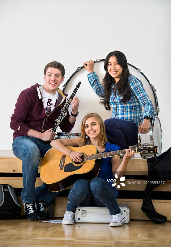 英国伯明翰大学的音乐系学生图片素材
