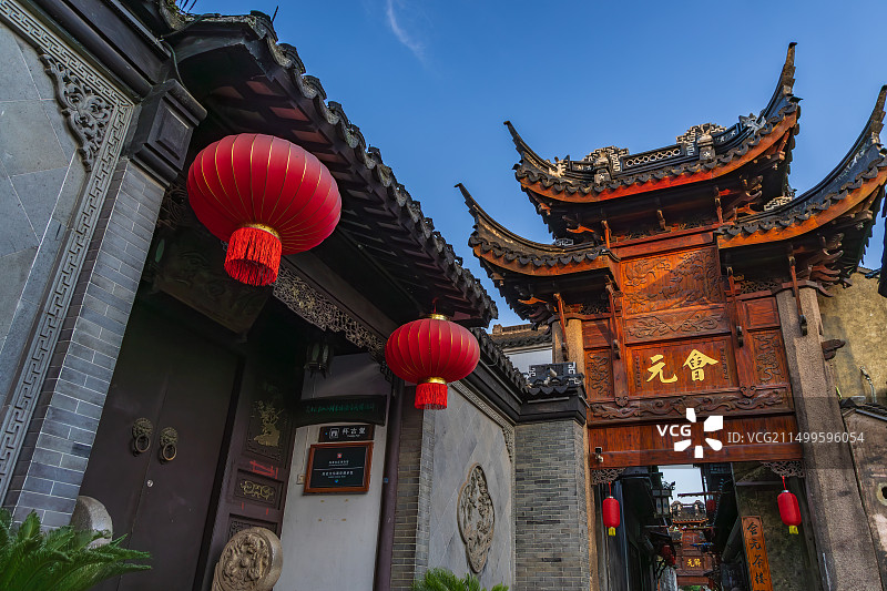 苏州东山陆巷古村图片素材