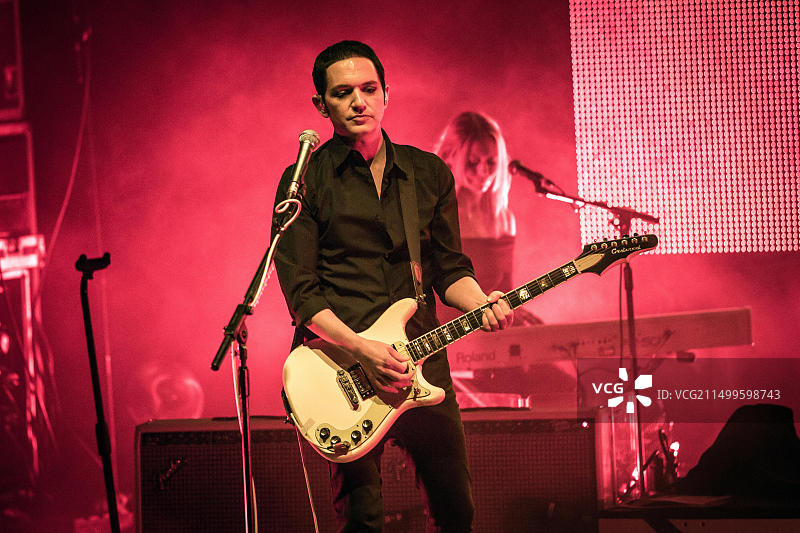 安慰剂乐队挪威演唱会布莱恩·莫尔科图片素材