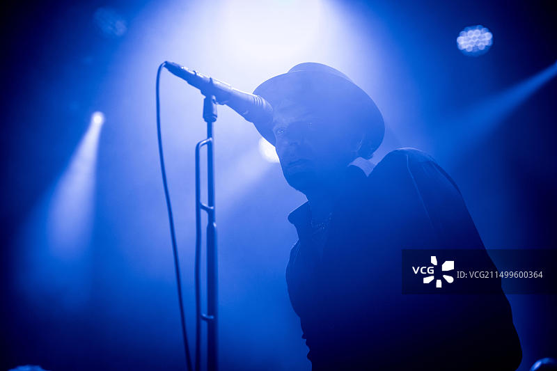 瑞典摇滚音乐家托斯特罗姆卑尔根现场音乐会图片素材